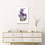«Derive in Amethyst I» par Daniela Hudson - reproduction d'art-49900789-49900790