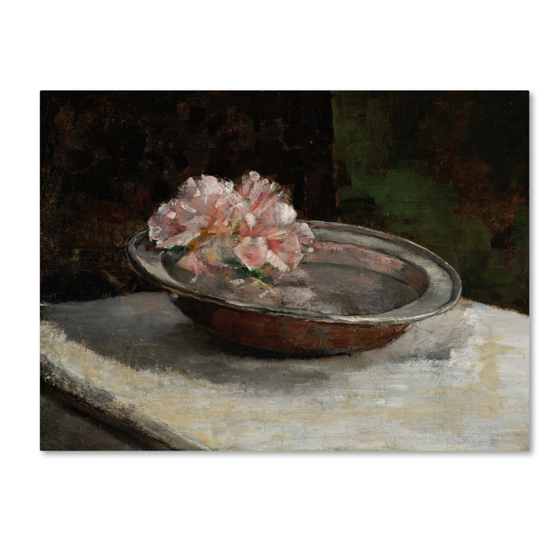 « still life », impression sur toile tendue, H 24 po x l 32 po