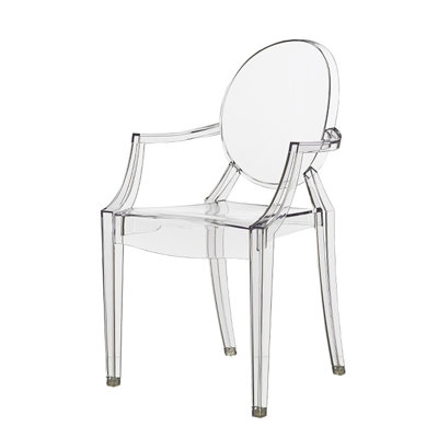 Cremont Stackable Indoor/Outdoor Side Chair - Clear