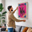Bull Master Retro - Wrapped Canvas-460563670-460563677