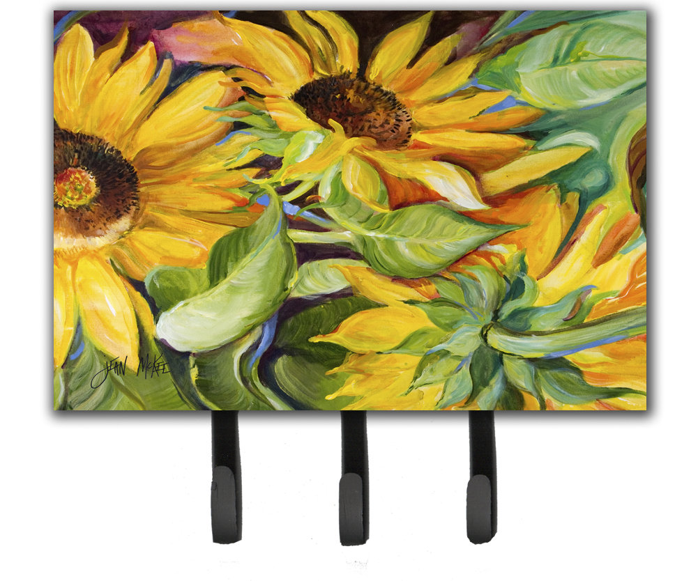 Caroline's Treasures Sunflowers Key Holder | Wayfair