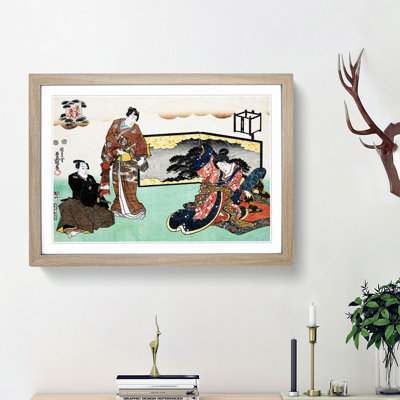 Offerings by Utagawa Kunisada - Picture Frame Painting Print