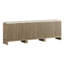 Buffet 2 portes, Travertine Greige - ensemble de 3