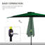 Brunn 293cm Balcony Parasol-1919992742