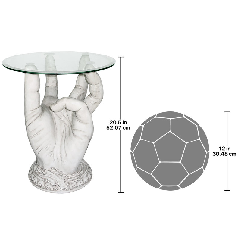 At Your Service Sculptural Side Table