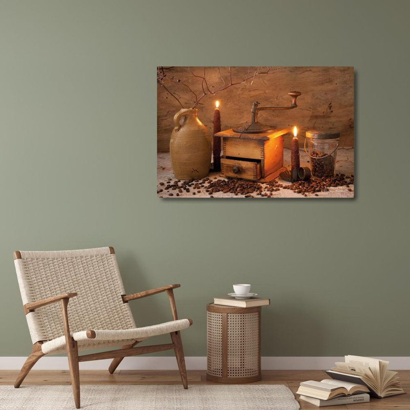 Art sur toile tendue Lark Manor ™ Hoover, Irvin Gallery: Early Morning Coffee HOO115, H 28 po x l 40 po