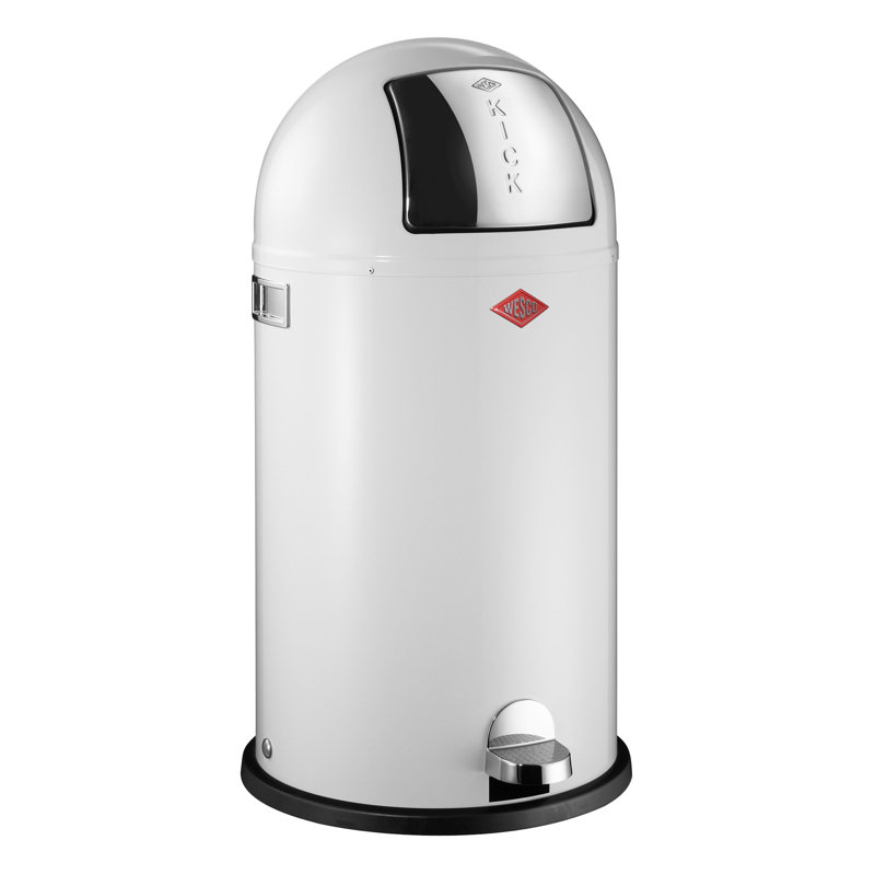 Step On Kitchen Trash Can - 40L, White