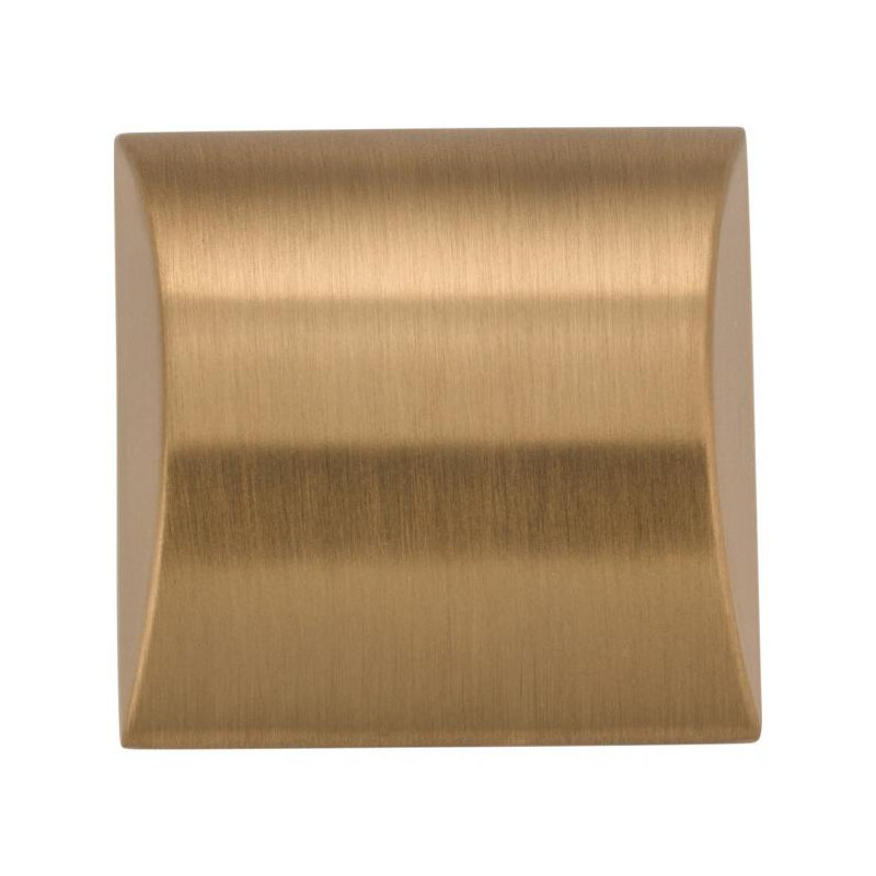 Roman Square Knob, Satin Bronze
