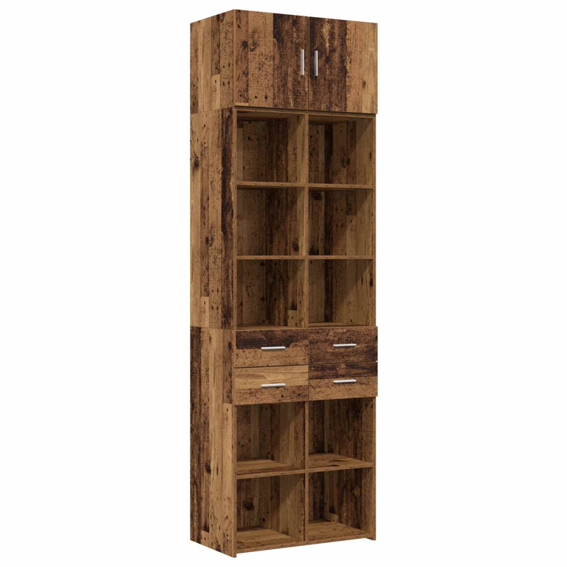 70cm Sideboard, Old Wood