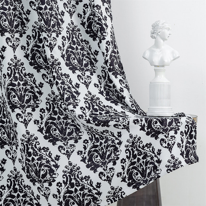 Darrie Blackout Curtains / Drapes Pair, 52" W x 84" L, White