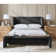 Lyth  5-in-1 Sleek Modern Wingback Transformable Upholstered Modular Bed with Overbed Table