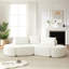 Ensemble de canapé modulaire en tissu chenille de 106,3 pouces-8913795-8913806