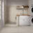 Erosion Glacier 12 in. x 12 in. Matte Porcelain (9.49 sq. ft./Case)-62144045
