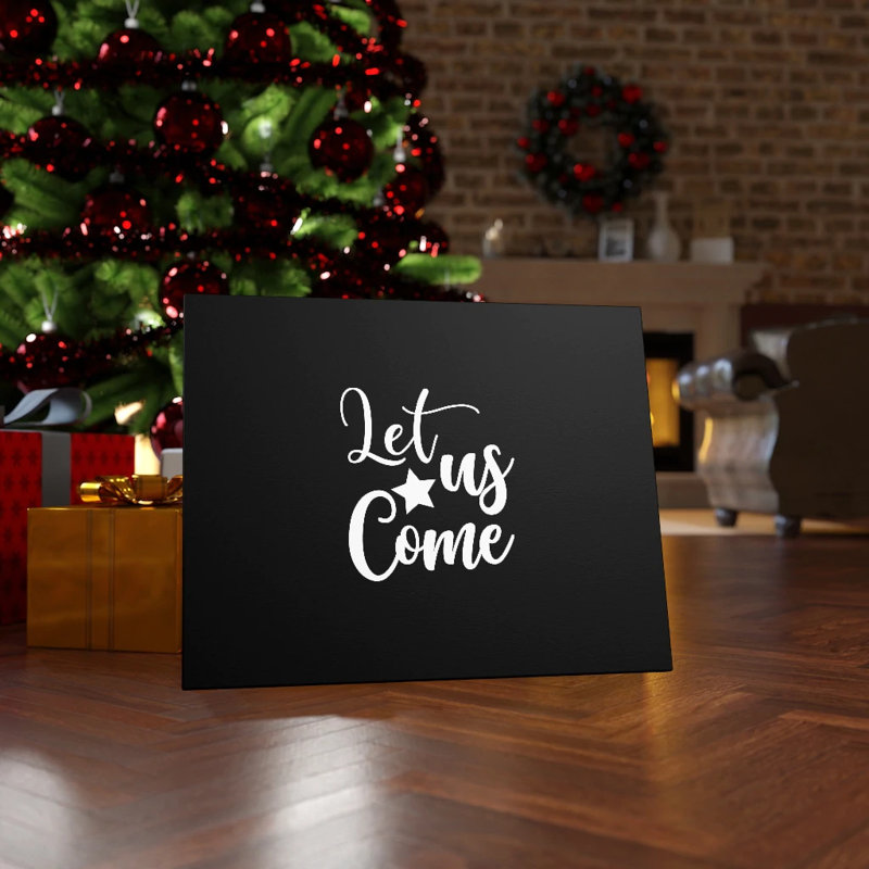 Let Us Come - Wrapped Canvas Print, 61cm H x 76cm W
