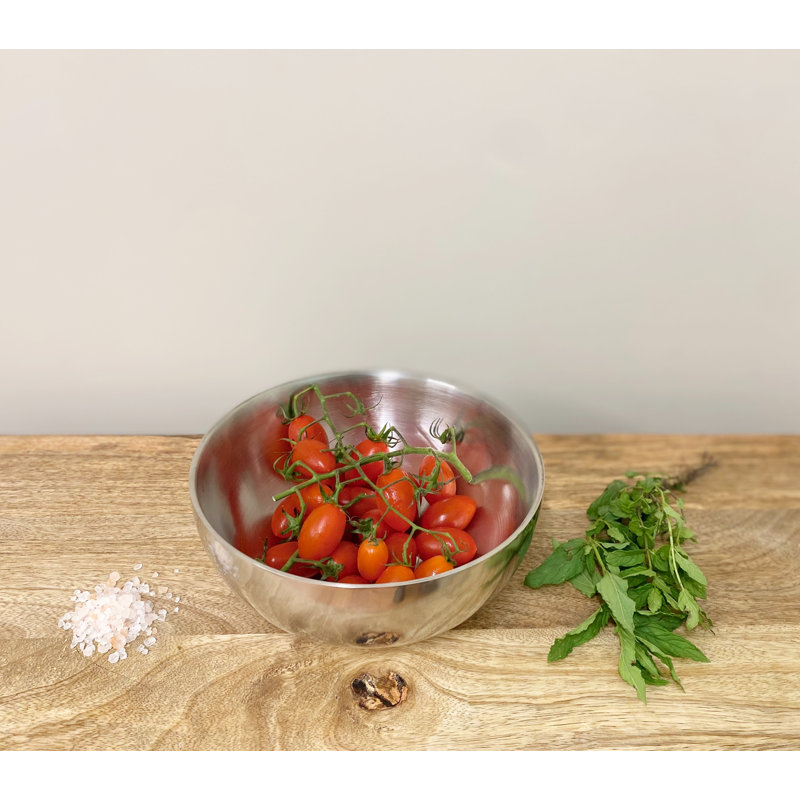 17 Stories Josael Metal Serving Bowl
