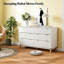 Commode double 6 tiroirs 53,9 po Blaklee-1640526818