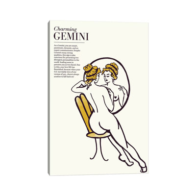 " Zodiac Gold Gemini "