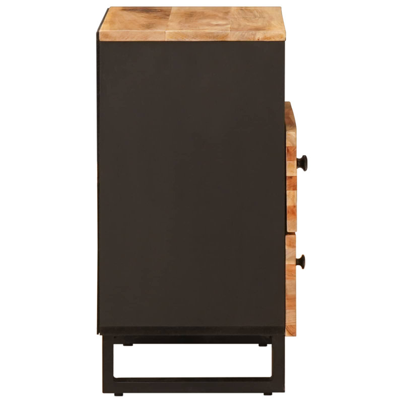 50cm W Solid Wood Bedside Table