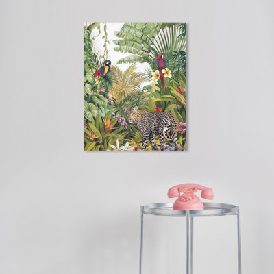 «Shades of Green» par Wynwood Studio - impression sur toile tendue