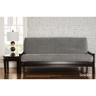 Leupp Polyester Box Cushion Futon Slipcover