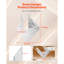 25 attaches ouragan pour chevrons taille intérieure 5,31 x 1,57 x 2,48 po / 135 x 40 x 63 mm
