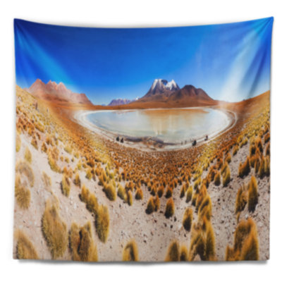 Tapisserie panorama altipalno seascape lake bolivie