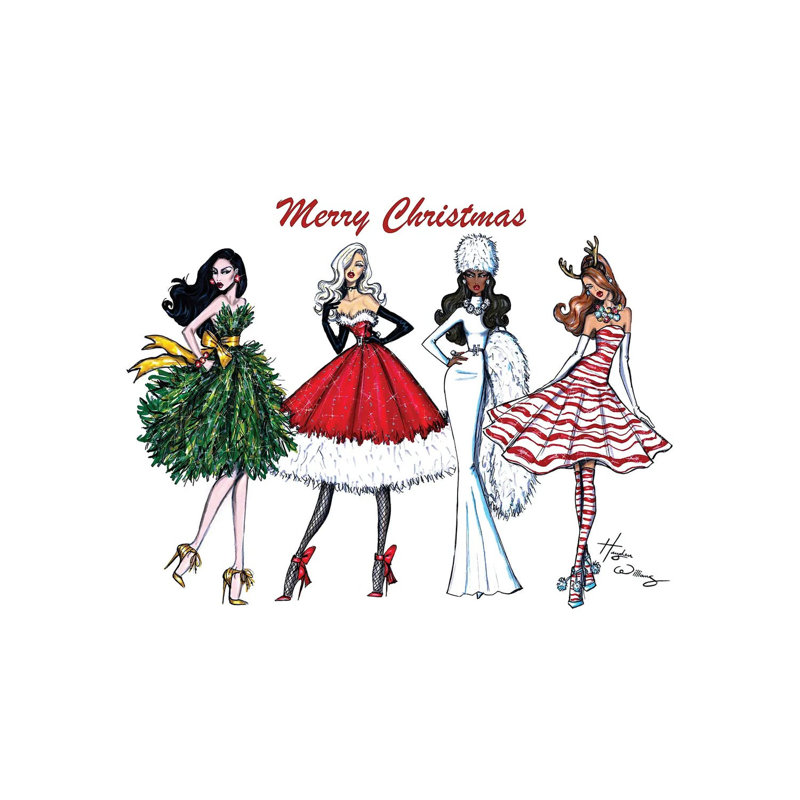 Couture festive, H 12 po x l 18 po x P 1,5 po