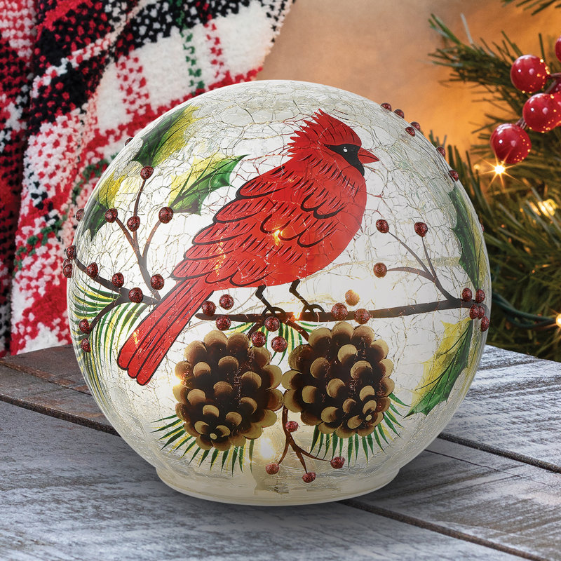 Studio 66 Christmas Bird Decorative Accent