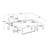 ALL-VV-1568SO-URE-OO15 Upholstered L-Shaped Sectional Right Hand Facing-426080604
