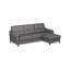 Falkirk Leather Corner Sofabed-169230809-169230810