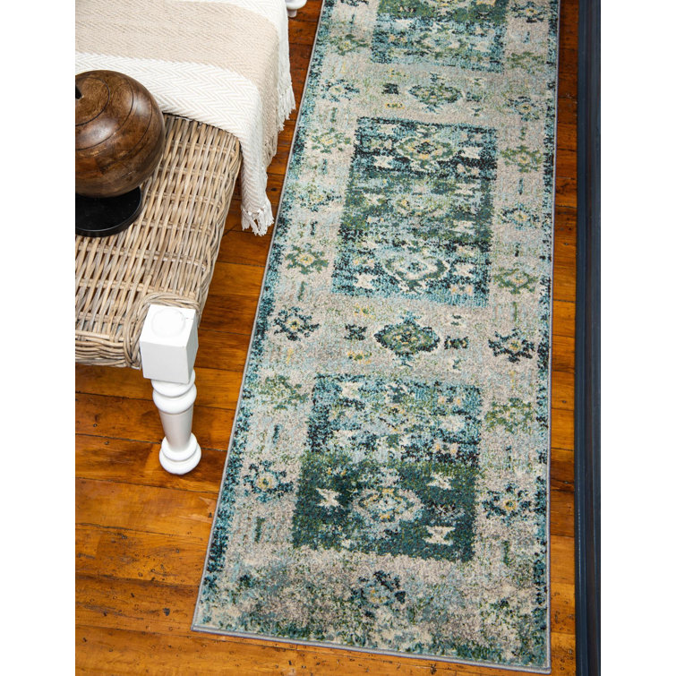 Ector Washable Geometric Indoor Rug