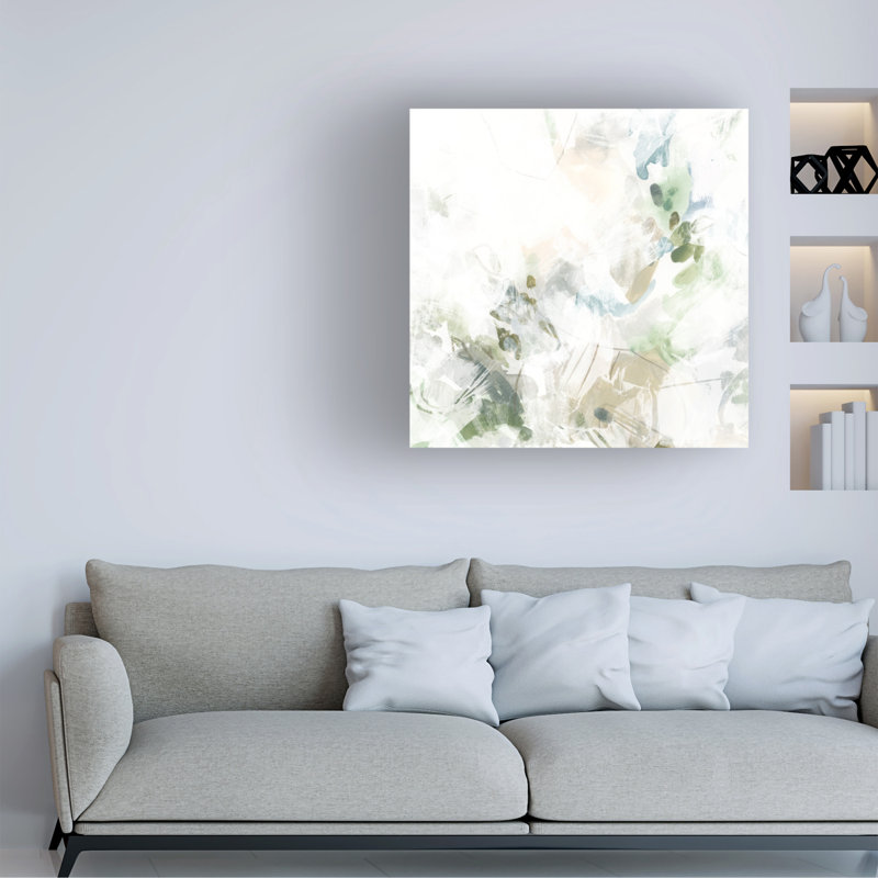 «Green Granite I» sur toile, H 18 po x l 18 po