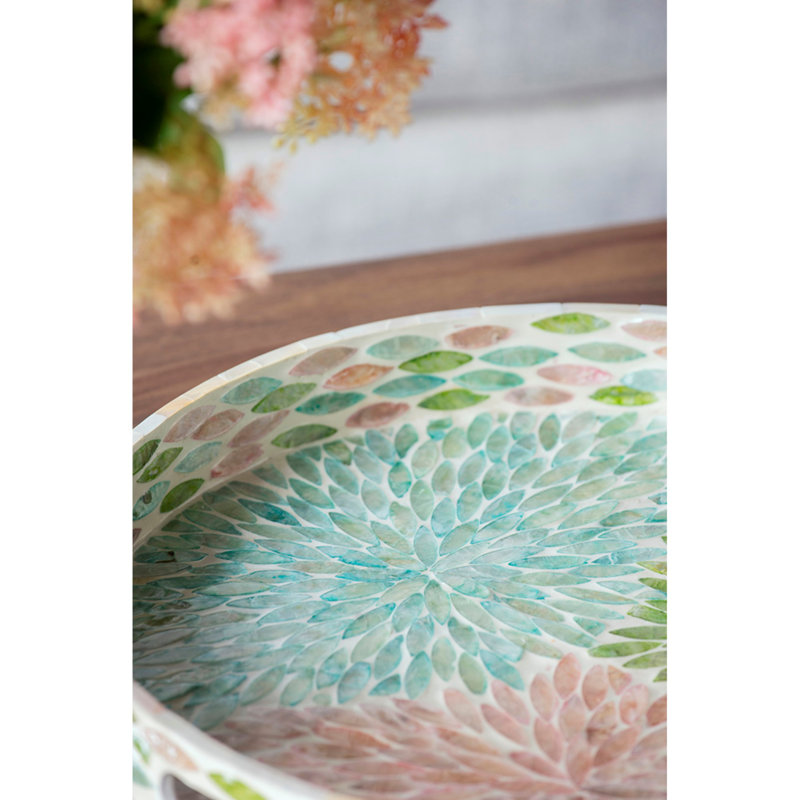Solid Wood Tray, 1.8" H x 13.8" L x 13.8" W