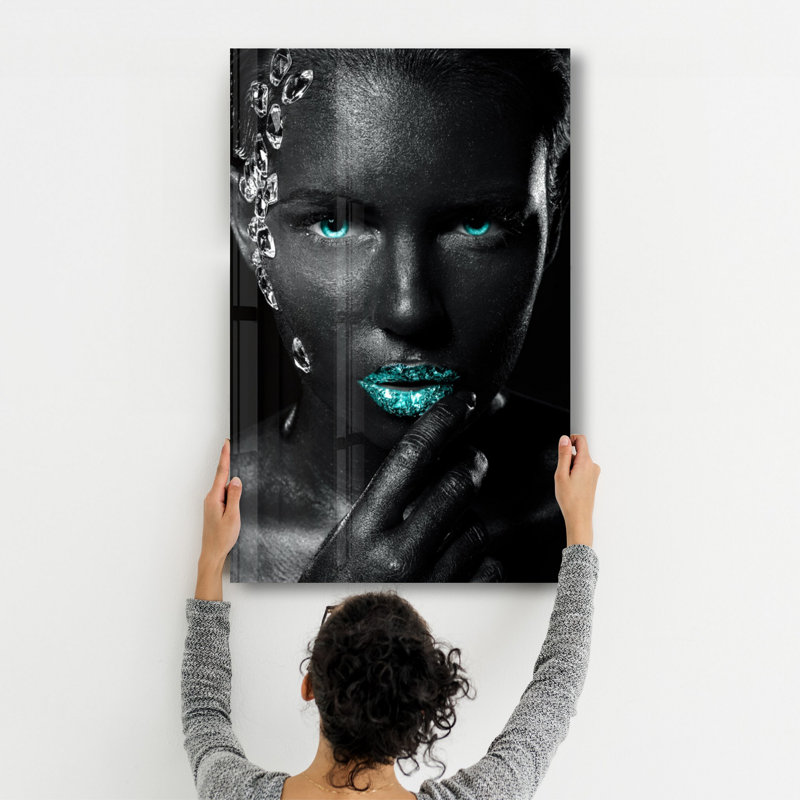 Elegant Tempered Glass Wall Art Painting, 13.8 x 21.7 inches | 100% Tempered Glass, Thickness: 0.16 inches | UV Printed for Vibrant Colors | Perfect for Home Decor, Living Room, & Office Spaces