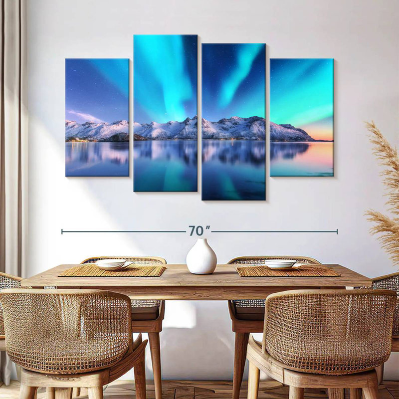 Alvord Amazing Aurora Borealis, 42" H x 68" W