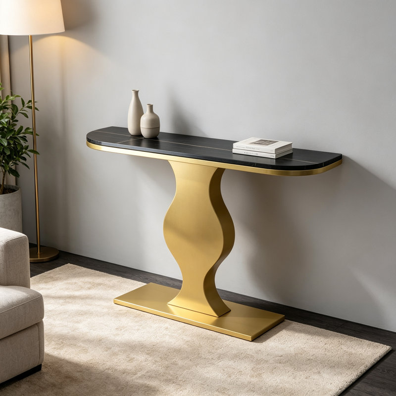 Console Modern Minimalist, H 31,5 po x l 39,4 po x P 11,8 po