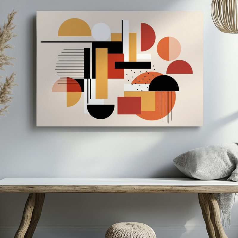 Toile, "Abstract", H 30 po x l 30 po