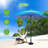 9 Ft Patio Umbrella With Push Button Tilt And Crank System - Uv Resistant Polyester Fabric, Market Umbrella With 8 Sturdy Ribs-12765425