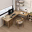 Bureaux rectangulaires en bois massif brun-1633753272-1619363136