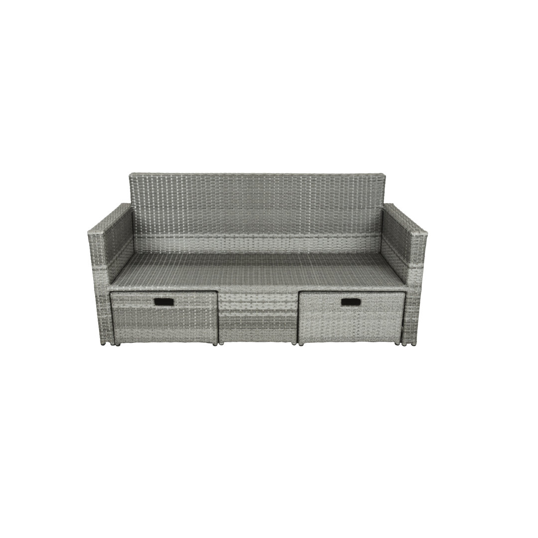 Gartensofa Tobergill mit Kissen