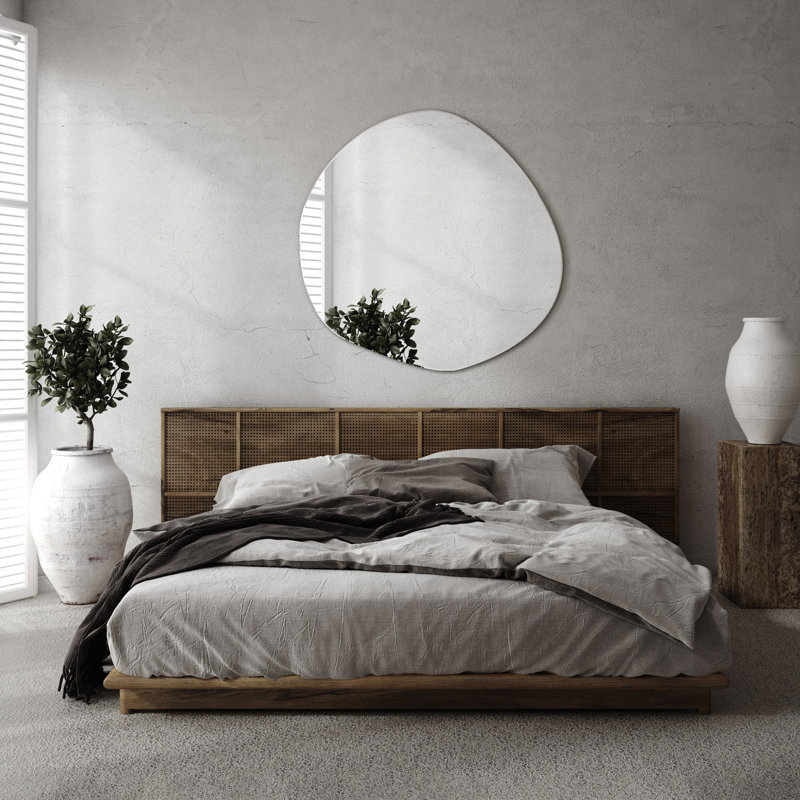 Lileigh Flat Wall Mirror, 86.9cm H x 86.2cm W