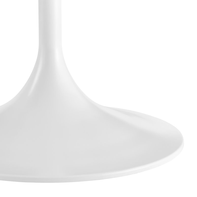 Flow Ceramic Dining Table, White