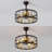 Celeste 21.6" 6-Light Industrial Farmhouse 6-Speed Metal Mobile-App/Remote-Controlled Caged LED Ceiling Fan-108648555