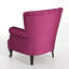 Cadsden Velvet Wingback Chair-38292144
