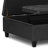 Harrison 40"W Upholstered Transitional Square Lift-Top Ottoman with Sturdy Base-105374284