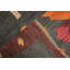 Colourful Kilim Room Size Wool Area Rug 5x8