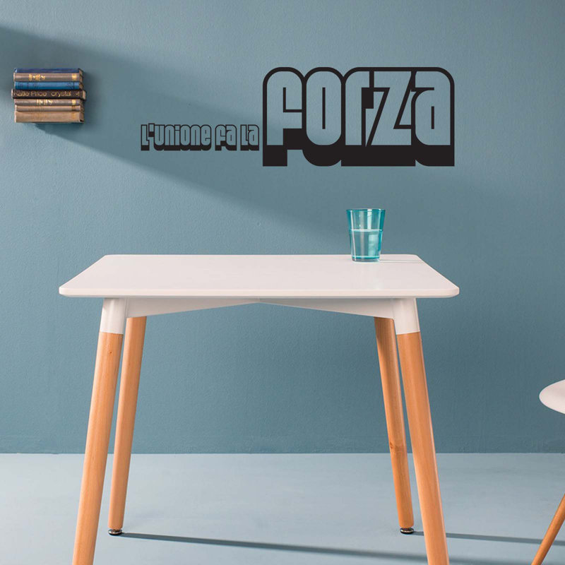 Text & Numbers Wall Decal
