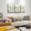 Décorations murales pour le salon - Art sur toile pour le bureau de la chambre à coucher - Arbres et oiseaux, peintures abstraites, estampes - Modern Room Home Decor, 3 pièces