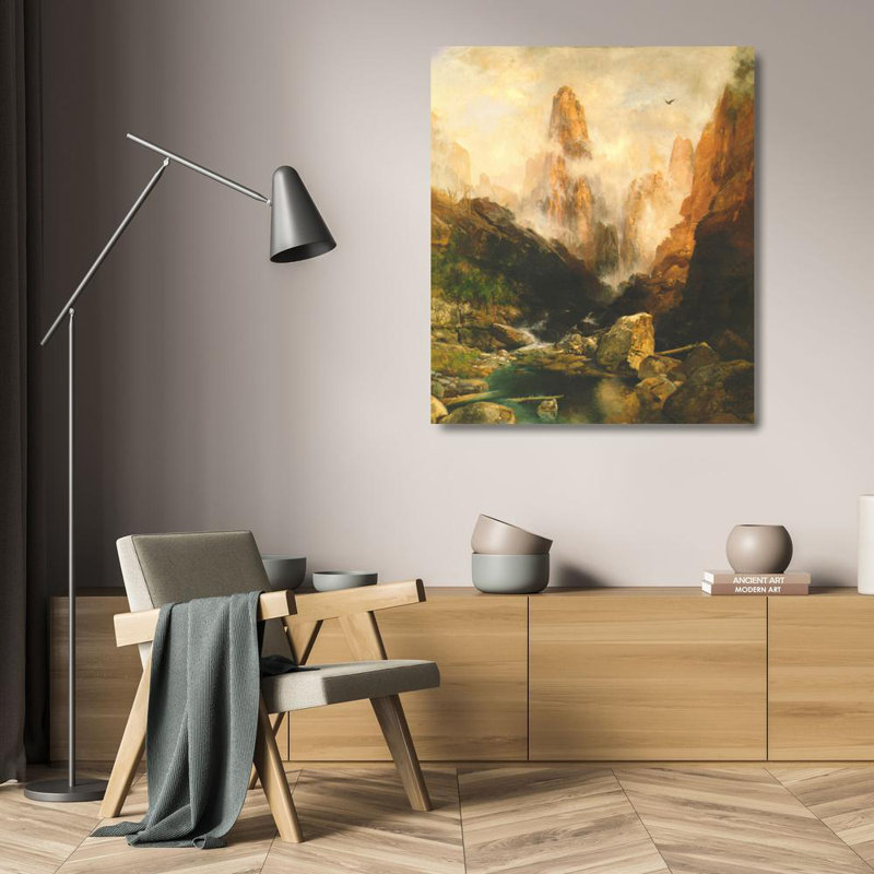 Brume dans le canyon de Kanab, Utah, 1892, H 23 po x l 20 po