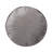 Shimon Cylinder Pouf, Stylish And Versatile Pewter Ottoman For Modern Home Decor And Comfortable Seating-1116458934